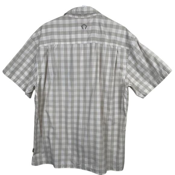 Howler Bros. Cream/Gray Short Sleeve Button-Up Shirt - Picture 4 of 10
